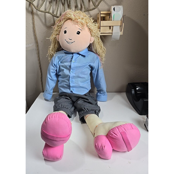 Life Size Manhattan Toy Groovy Girls Rag Blonde Girl Doll...